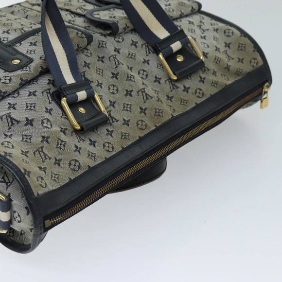 LOUIS VUITTON Monogram Mini Sac Marie Kate 48 Bag Blue M42341 LV Auth 76650 - Picture 6 of 16